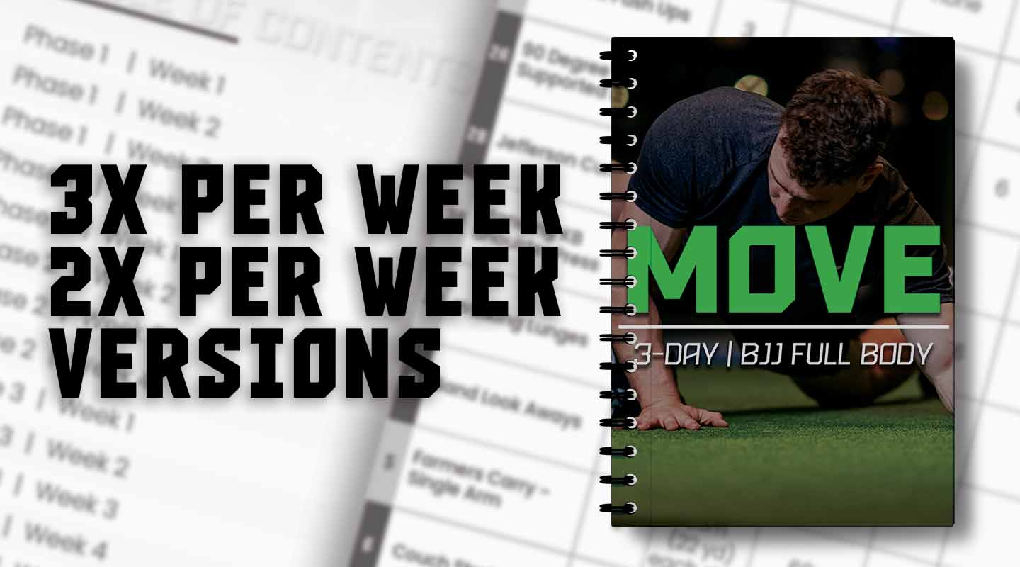 BJJ Move program book